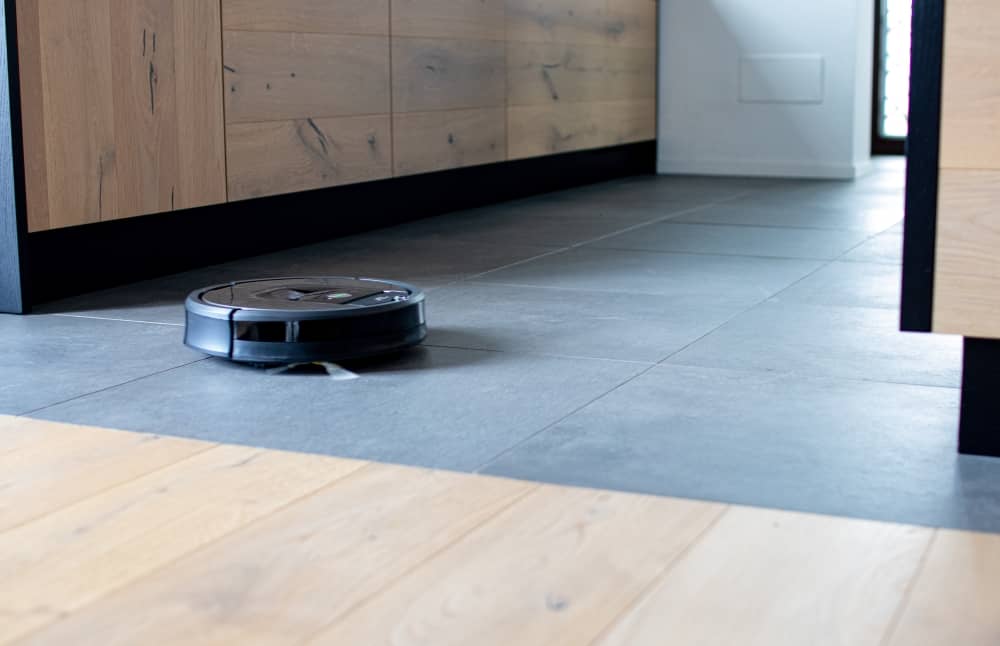 Robotic vacuum cleaners can be programmed to clean floors at specific times.