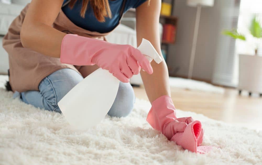 Before you invest in cleaning products, you should spot treat your carpet. This means targeting small problem areas.
