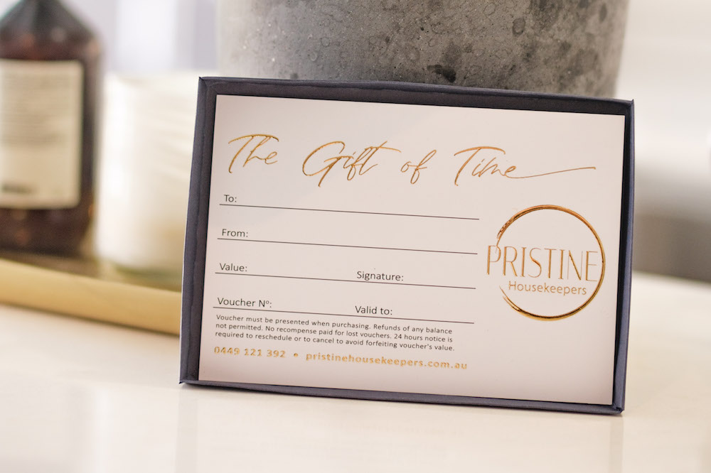 Pristine Housekeepers gift voucher